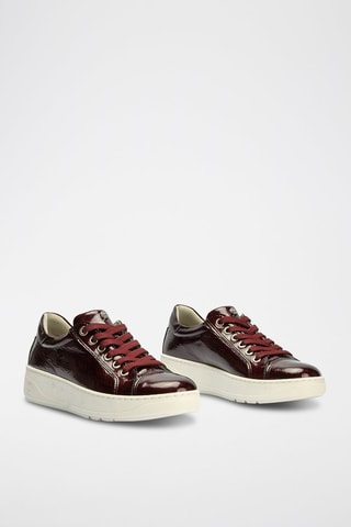 Sneakers in pelle - Rosso