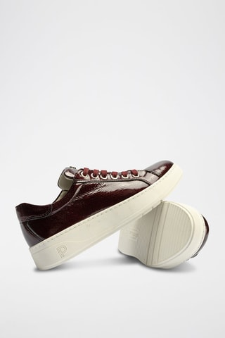 Sneakers in pelle - Rosso