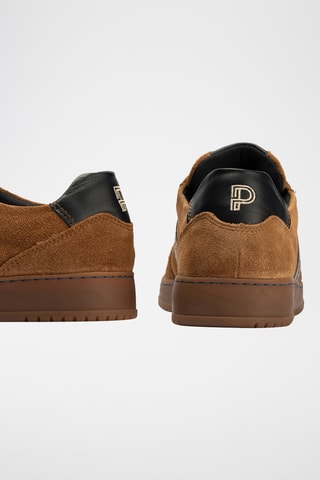 Sneakers in pelle scamosciata - Verde