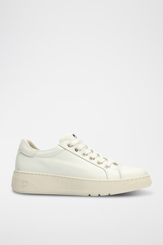 Sneakers in pelle nappa - Bianco