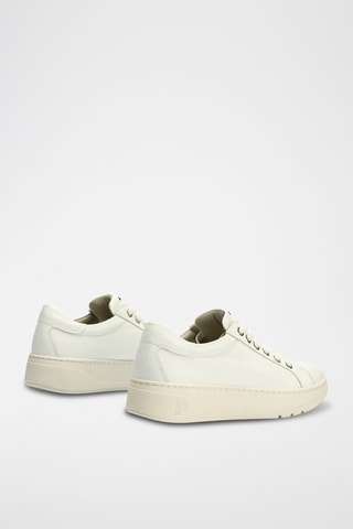 Sneakers in pelle nappa - Bianco