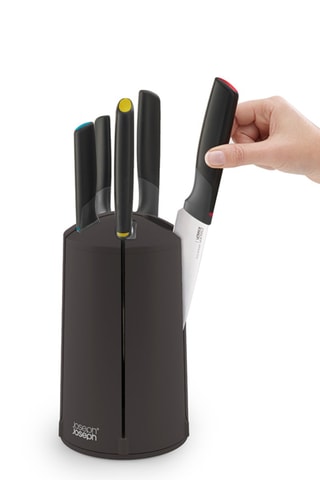 Bloque con 5 cuchillos de acero inoxidable japonés Elevate