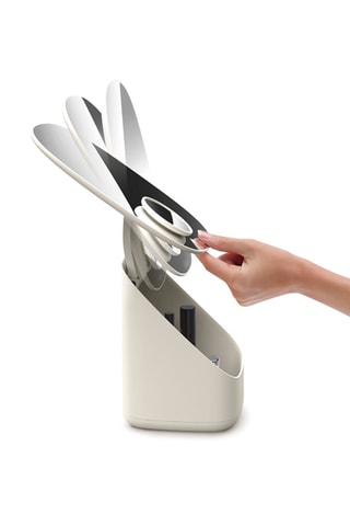 Specchio da appoggiare con spazio riordino make-up Viva