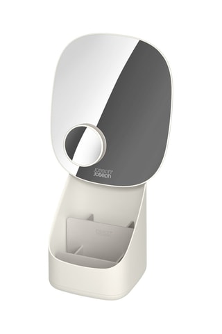 Specchio da appoggiare con spazio riordino make-up Viva