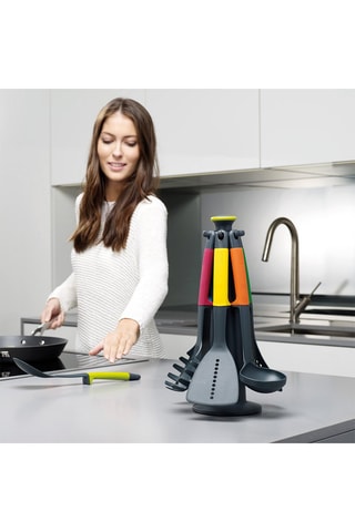 6 utensili Elevate con supporto per il riordino