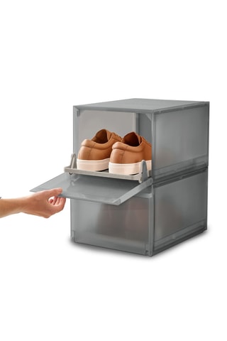 2 contenitori per scarpe ShoeCase
