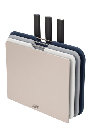 Juego de cuchillos y tablas para cortar con soporte organizador Nest Boards Plus - 7 productos