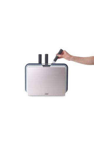 Juego de cuchillos y tablas para cortar con soporte organizador Nest Boards Plus - 7 productos