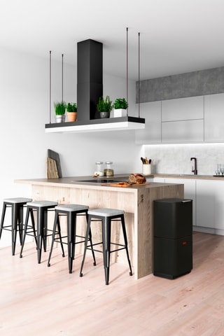 Cubo de basura con separación de residuos Totem Max - 2 x 30 l