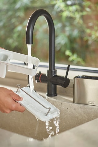 Organizer per lavello in acciaio inossidabile Surface™ - 18 x 12,5 x 12,8 cm