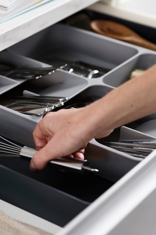 Organizer estensibile posate, utensili e accessori DrawerStore™ - 31,5 x 5,5 x 39,5 cm