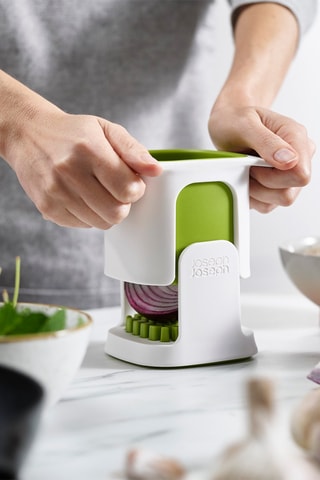 Picadora de verdura con hojas de acero inoxidable ChopCup