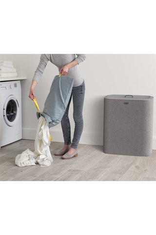 Portabiancheria 3 scomparti Tota Trio - 90 l