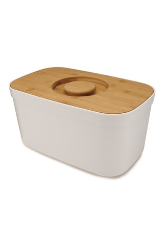 Contenitore pane con coperchio in bambù - 22 x 37 x 37 cm