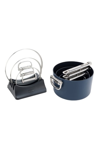 3 cazos con revestimiento de cerámica Space - 15/19/23 cm