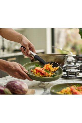 Cucchiaio in silicone e acciaio inox Elevate