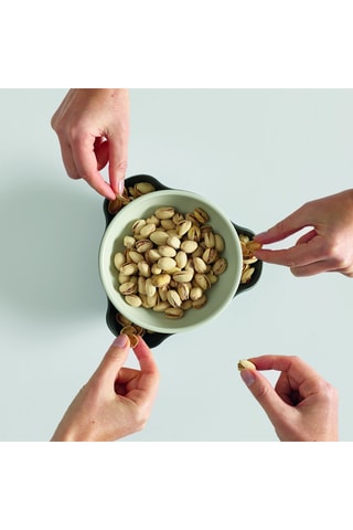 Ciotola per snack a doppio livello per la raccolta dei rifiuti Double Dish