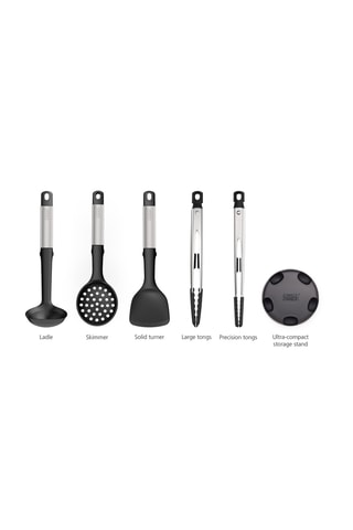 6 utensili in acciaio inossidabile Elevate Fusion