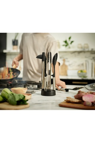 6 utensili in acciaio inossidabile Elevate Fusion