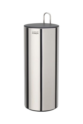 Portarotolo di carta igienica a incastro in acciaio inox EasyStore Luxe