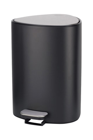 Papelera de acero inoxidable con pedal Easy store - 5 l