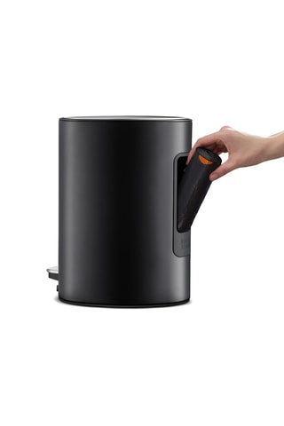 Papelera de acero inoxidable con pedal Easy store - 5 l