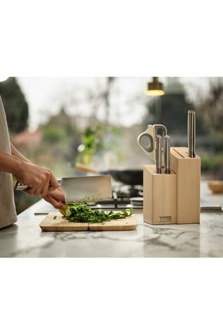 Bloque de 5 piezas de acero inoxidable Elevate Fusion