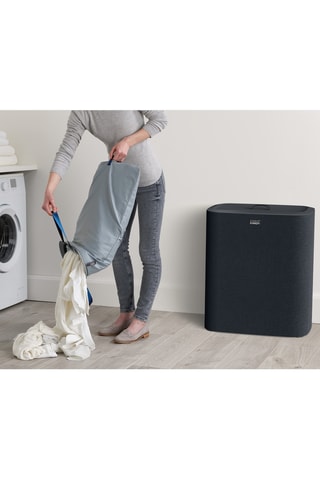 Cesto separatore per biancheria Tota Trio - 39,5 x 59,1 x 71 cm