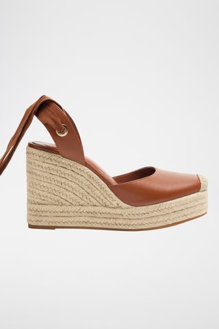 Espadrilles compensées - Marron