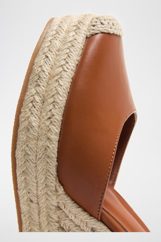 Espadrilles compensées - Marron