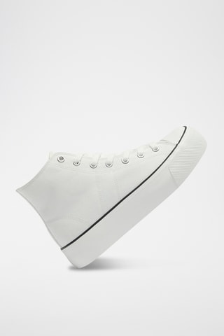 Tennis montantes - Blanc