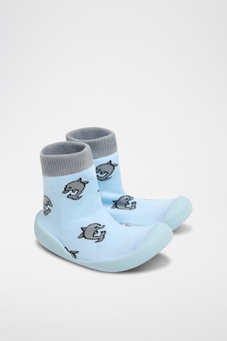 Chaussons-chaussettes - Ciel