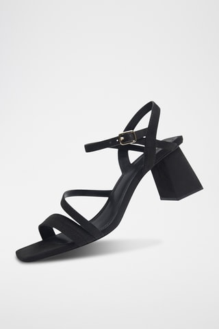 Sandales à talons - Noir