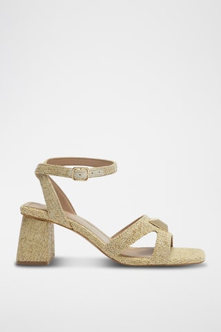 Sandales à talons - Beige