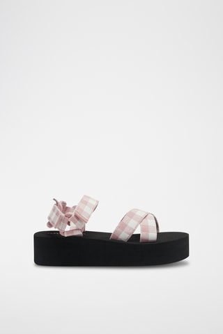 Sandales plateformes - Rose