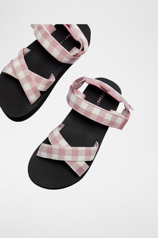 Sandales plateformes - Rose