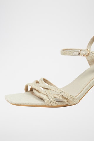 Sandales à talons - Beige