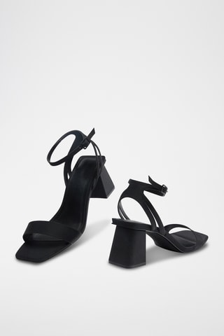 Sandales à talons - Noir
