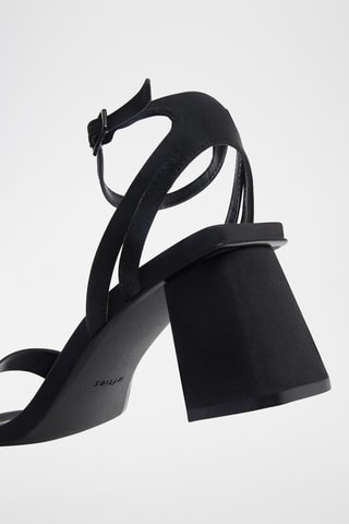Sandales à talons - Noir