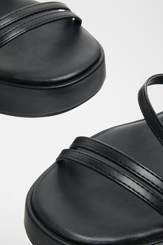 Sandales plateformes - Noir