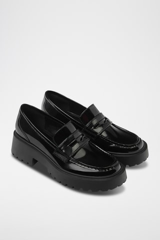Mocassins vernis - Noir