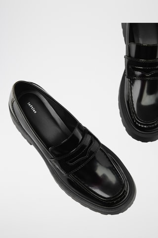 Mocassins vernis - Noir