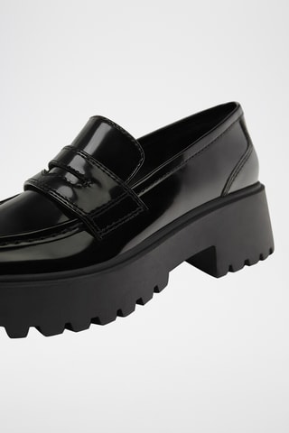Mocassins vernis - Noir