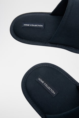 Pantoufles - Bleu marine