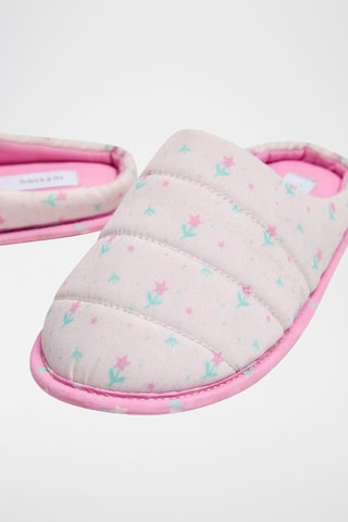 Pantoufles - Rose poudré