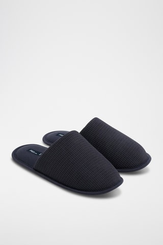 Pantoufles - Bleu nuit