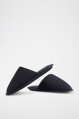 Pantoufles - Bleu nuit