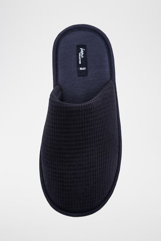 Pantoufles - Bleu nuit