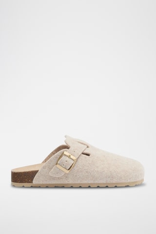 Sabots - Ecru chiné