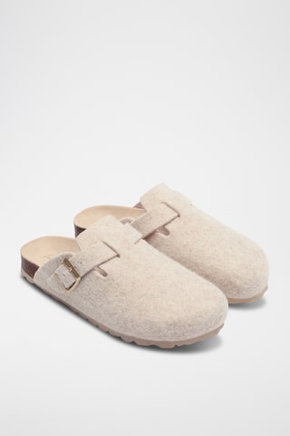 Sabots - Ecru chiné